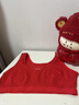 貓人女童本命年少女文胸學(xué)生發(fā)育期新年馬紅色內衣褲套裝12歲純棉背心 文胸+內褲【二階段】 155 (L) （推薦體重90-105斤） 曬單實(shí)拍圖