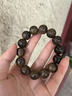 等妃越南芽莊野生奇楠高端天然沉香鑲嵌祥云手串沉水男女措銀沉香佛珠 措金鑲嵌銀約14mm*15顆*20g 曬單實(shí)拍圖
