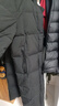 雪中飛【鵝絨】羽絨服女士大長(cháng)款連帽2025冬爆款修身防寒保暖外套 黑色|8056 S 160/84A 溫暖鵝絨/卡碼拍大 曬單實(shí)拍圖