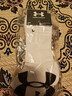 安德瑪（Under Armour）襪子【3雙】籃羽毛球運動(dòng)襪男女跑步中防臭加厚筒毛巾短棉襪 曬單實(shí)拍圖