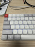 京東京造K3Max矮軸機械鍵盤(pán)超薄 三模無(wú)線(xiàn)藍牙Mac適配小巧 佳達隆2.0茶軸 84鍵辦公電腦游戲電競 天青白色 曬單實(shí)拍圖