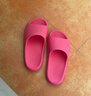 樸西浴室拖鞋女洗澡防滑情侶軟底防臭夏天踩屎感室內家居涼拖鞋男士 樹(shù)莓紅【夏季多巴胺色】 35-36 曬單實(shí)拍圖