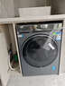 海爾（Haier）云溪4.0 滾筒洗衣機全自動(dòng)帶烘干洗烘一體 10KG超薄 國家補貼自營(yíng)直驅G583 一級能效（73K相似款） 曬單實(shí)拍圖