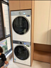 小天鵝（LittleSwan）小烏梅3.0奶油白洗烘套裝10KG滾筒洗衣機+熱泵烘干機純平全嵌洗烘套裝 TG10VE40W+TH10VE40W 曬單實(shí)拍圖