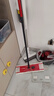 微力達平板拖把45cm1桿2布雙效纖維拖布高級地擦吸水墩布腳踩一鍵換布 曬單實(shí)拍圖