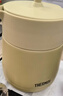 膳魔師（THERMOS）日本原裝進(jìn)口膳魔師保溫壺燜泡帶茶漏家用不銹鋼大容量TTE450/700 淺灰色茶壺700ml（贈送壺墊） 曬單實(shí)拍圖