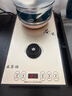 益茶福全自動(dòng)上水電熱水壺底部上水嵌入式茶臺功夫茶燒水壺飲水燒水一體機抽水玻璃煮茶壺保溫泡茶壺 SQ-008金色玻璃套裝 1L 曬單實(shí)拍圖
