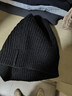 京東京造100%純羊毛帽子秋冬加厚保暖毛線(xiàn)帽針織帽護耳防寒帽男 曬單實(shí)拍圖
