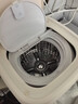 榮事達（Royalstar）全自動(dòng)洗烘一體迷你內衣褲懶人小型波輪洗衣機母嬰洗襪子機高溫煮洗殺菌以舊換新國家政府補貼15% 【蛋可白新升級藍光款】不銹鋼內桶波輪+脫水更出色 曬單實(shí)拍圖
