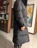 優(yōu)衣庫女裝高級保暖羽絨長(cháng)大衣/老爸評測外套夾克481014 09 黑色 M /160/84A 曬單實(shí)拍圖