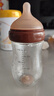 世喜奶瓶新生兒防脹氣3-6個(gè)月玻璃嬰兒仿母乳奶嘴240ml 曬單實(shí)拍圖