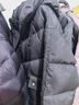顏域加厚保暖羽絨服外套女款2025年冬季新款短款翻領(lǐng)連帽面包服女 黑色1 L/40 曬單實(shí)拍圖