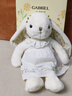 伽百利（Gabriel）毛絨玩具兔子公仔娃娃女孩生日禮物小兔子送女生安撫玩偶 瑪格麗特40cm-送禮盒 曬單實(shí)拍圖