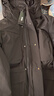 京東京造羽絨服男短款男士連帽滑雪服派克服外套男新年衣服 黑色 XL 曬單實(shí)拍圖