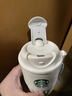 星巴克（Starbucks）杯子保溫杯便攜雙飲口隨行杯戶(hù)外車(chē)載咖啡杯伴手禮生日禮物 410ml企鵝杯白色 曬單實(shí)拍圖