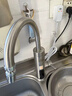 奧克斯電熱水龍頭即熱式快速熱水龍頭加熱器變頻恒溫廚房寶陽(yáng)臺家用熱水器ADL-3AGT2X不銹鋼漏保 曬單實(shí)拍圖