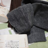 棉竹屋25年新款羊毛襪女士美利奴中筒襪秋冬抗起球加絨加厚保暖防臭長(cháng)襪 奶油白+燕麥米+花米駝+深麻灰 曬單實(shí)拍圖