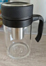萬(wàn)象（WANXIANG）玻璃杯高硼硅材質(zhì)U211商務(wù)辦公泡茶杯500ML時(shí)尚便攜家用手柄杯 曬單實(shí)拍圖
