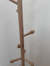 棲音閣實(shí)木衣架落地臥室衣帽架客廳掛衣服架子落地衣架家用立式掛包架 曬單實(shí)拍圖