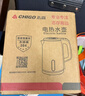 志高（CHIGO）【熱銷(xiāo)百萬(wàn)+】燒水壺電熱水壺電水壺雙層防燙1.8L大容量家用燒水壺304不銹鋼內膽大功率快速燒水 曬單實(shí)拍圖