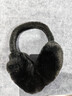 耳包高顏值冬天耳罩冬秋冬保暖套可折疊防寒少女護耳耳暖男女防凍 黑色 1個(gè) 曬單實(shí)拍圖