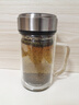 領(lǐng)臣（LINGCHEN）茶杯雙層玻璃水杯大容量泡茶杯子帶把手濾網(wǎng)商務(wù)辦公行政領(lǐng)導男士 曬單實(shí)拍圖