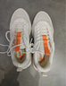 安踏老爹鞋運動(dòng)休閑鞋男春夏季新款皮網(wǎng)面透氣增高軟底復古跑步鞋子男 【皮網(wǎng)拼接】象牙白/橙8809-4 42 (260mm) 曬單實(shí)拍圖