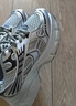 意爾康王子銀色疊穿內增高女鞋2026新款秋季ins網(wǎng)紅厚底松糕運動(dòng)休閑老爹鞋 銀色-升級款 休閑運動(dòng) 36 【標準尺碼】 曬單實(shí)拍圖