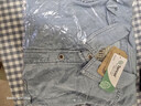 Levi's?SilverTab?25年新款男士休閑短袖工裝牛仔襯衫外套 淺藍色 XL 曬單實(shí)拍圖