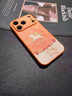 米弗希 新款適用蘋(píng)果17promax手機殼iphone16pro新年橙色幸運小馬15pm皮質(zhì)14輕奢13獨特好看12馬年11外殼 【橙色幸運小馬】輕奢皮紋-柔潤膚感 iPhone 17 Pro Max 曬單實(shí)拍圖