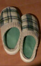 棉拖鞋女款2025新款爆款格子棉拖鞋防滑加絨保暖地板簡(jiǎn)約毛絨拖鞋 綠色 38-39 【建議拍大一碼】 曬單實(shí)拍圖