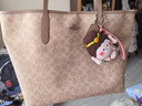 蔻馳（COACH）【品牌直供】女士CITY大號單肩托特包電腦包CV976新年禮物 曬單實(shí)拍圖