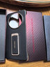IM-CHEN【腕帶支架丨科技皮】適用華為mate60pro手機殼 MATE60Pro+保護套 超薄高端輕奢時(shí)尚潮流款-玄黑 曬單實(shí)拍圖