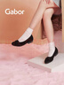 GABOR德國嘉步52463單鞋 經(jīng)典反絨羊皮革一腳蹬平底休閑鞋 黑色 38.5 曬單實(shí)拍圖