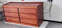 光明家具實(shí)木斗柜臥室抽屜柜楸木六屜柜邊柜多功能儲物柜 4792 六屜柜 曬單實(shí)拍圖