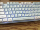 銀雕(YINDIAO) K500鍵盤(pán)彩包升級版 機械手感 游戲背光電競辦公USB外接 全尺寸 藍白雙拼白光有線(xiàn)鍵盤(pán) 曬單實(shí)拍圖