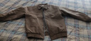 頂峰保羅（Dingfengbaoluo）美式PU皮夾克男秋冬季加絨加厚寬松高級保暖皮衣外套XHR72棕色L 曬單實(shí)拍圖