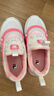 斐樂(lè )斐樂(lè )兒童童鞋軟糖鞋2025年夏季新款男女小童兒童訓練鞋一腳蹬 斐樂(lè )白/糖果粉-SV 29 曬單實(shí)拍圖