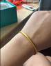 火貝老凰祥金包銀素圈手鐲2025新款女古法仿真黃金鐲子純實(shí)老凰祥 5毫米-內徑56【高端貨】 曬單實(shí)拍圖