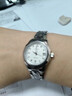 金仕盾（JIN SHI DUN）瑞士認證品牌手表女機械表全自動(dòng)女士手表簡(jiǎn)約氣質(zhì)鎢鋼時(shí)尚腕表女 金仕盾-8813-鋼帶本白女 曬單實(shí)拍圖