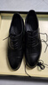 百麗（Belle）張凌赫同款正裝鞋男商務(wù)鞋內增高牛皮婚鞋59736CM1預售 黑色-內增高 39 (245mm) 曬單實(shí)拍圖