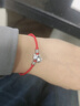 老鳳祥 馬年本命年足銀情侶手鏈一對紅繩純銀手環(huán)新年生日禮物送男女友 【紅繩款*京東八倉發(fā)貨】*當/次日達-馬上有錢(qián)手鏈 曬單實(shí)拍圖