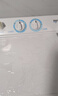 海爾（Haier）半自動(dòng)雙桶雙缸洗衣機 12KG大容量  強力去污洗大件 一級能效家電國家補貼以舊換新 XPB120-81D2 曬單實(shí)拍圖