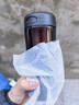 膳魔師（THERMOS）保溫杯400ml不銹鋼男女商務(wù)辦公保冷水杯子JCG-400 CBW 曬單實(shí)拍圖