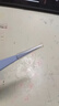 高精密馬克龍手賬工具鑷子刀直頭彎頭加厚手工夾取輕松 【兩件套】直頭+彎頭 紫色 曬單實(shí)拍圖