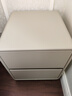 喜臨門(mén)【線(xiàn)下同款】床頭柜 XG2506-云霧米 40*40*45cm 曬單實(shí)拍圖