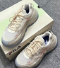 斐樂(lè )（FILA）FUSION斐樂(lè )潮牌女鞋BIANCO厚底潮鞋夏新款硬糖鞋跑步鞋 香草冰白/珍珠粉-VA 39 曬單實(shí)拍圖