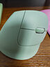 多彩（Delux）M618AIR GX輕量化人體工學(xué)無(wú)線(xiàn)垂直立式鼠標辦公靜音鼠標電腦筆記本通用 超長(cháng)待機 松葉綠 曬單實(shí)拍圖