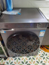海爾滾筒洗衣機全自動(dòng)10KG 新品上市 洗烘一體帶烘干 超薄 雙渦旋自清潔 沖浪洗 一級變頻XQG100-H27E 曬單實(shí)拍圖