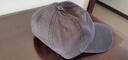 北極絨帽子男款純棉灰色棒球帽2024新款鴨舌帽男士純色軟頂大頭圍休閑 深灰色 M 可調節(55-60c) 曬單實(shí)拍圖